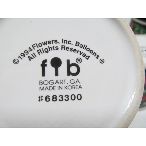 Strawberry Coffee Mugs Flowers Incorporated 3" Tall Set Of 4 - Picture 5 of 11